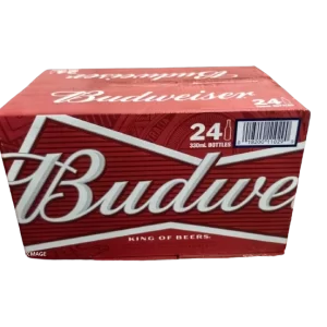 Budweiser Beer Puha Patiuaisa 24x330ml