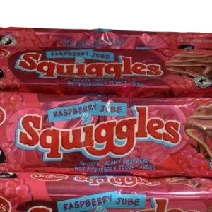 Griffins Smooth Creamy Raspberry Jube Squiggles 280g