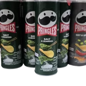 Pringles Potato Crisps Salt & Seaweed 480g