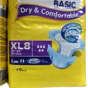 Dr P Diapers XL8, 127-157cm, 8pcs