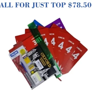 FORM 1 & 2 SCHOOL PACK 2024 General Secondary School Tonga