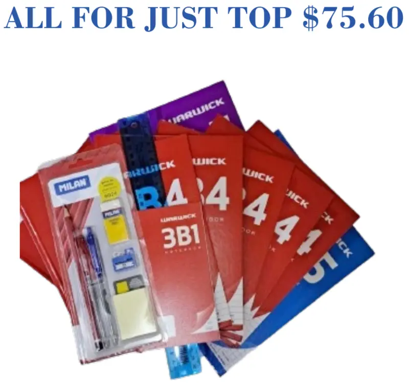 FORM 3 & 4 SCHOOL PACK 2024 General Secondary School Tonga