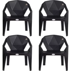 ARM PLASTIC CHAIR 45X54X79CM 250KG