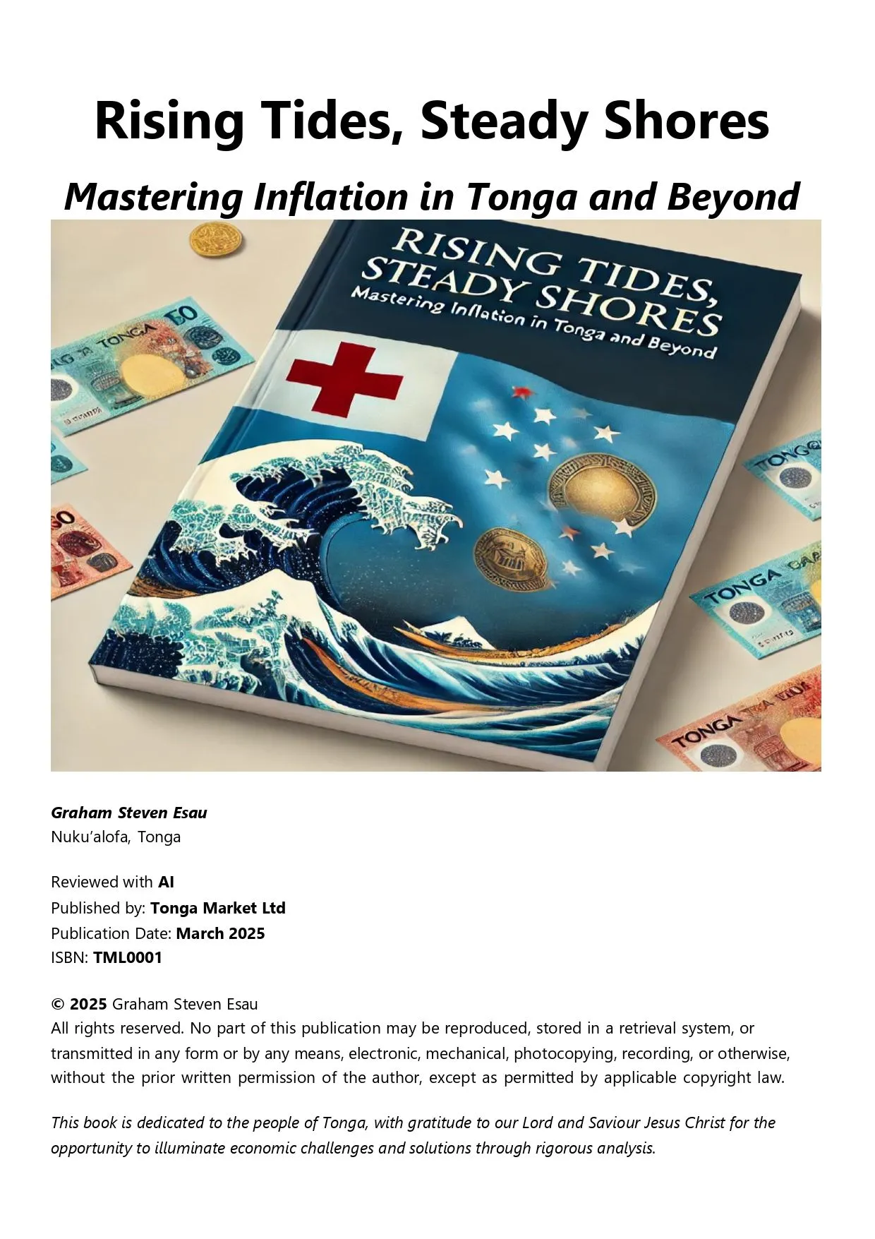 Rising Tides, Steady Shores - Mastering Inflation in Tonga and Beyond